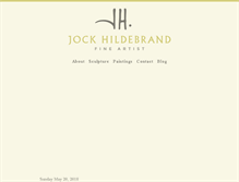 Tablet Screenshot of jockhildebrand.com